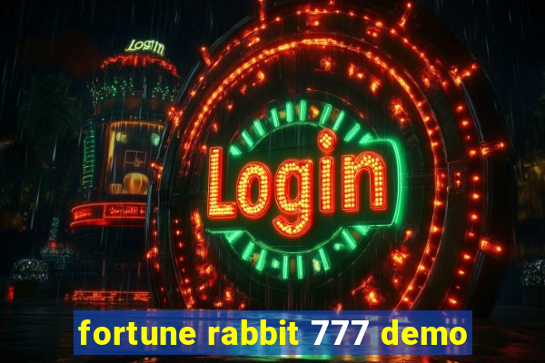 fortune rabbit 777 demo